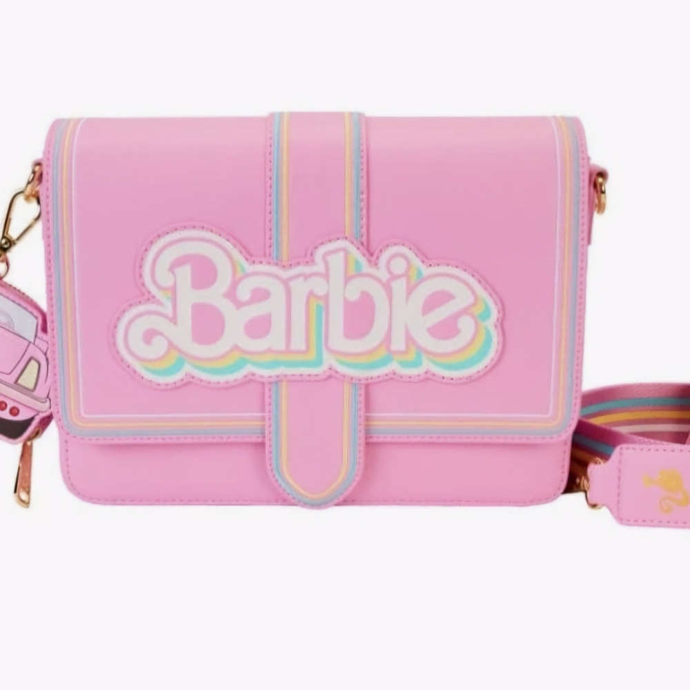 New! Barbie Loungefly Crossbody